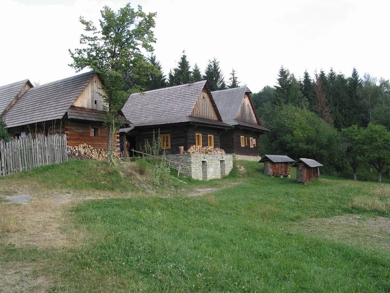 Valašský chalupy